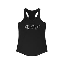 Load image into Gallery viewer, Comfy Women's Peace Love Ukulele Tank (3 colors)