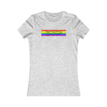 Load image into Gallery viewer, Comfy Women's Gray or White Pride Logo Tee