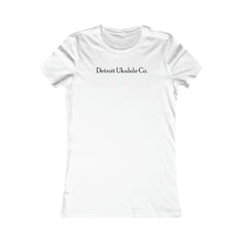 Load image into Gallery viewer, Comfy Women's Gray or White D.U.C. Logo Tee