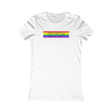 Load image into Gallery viewer, Comfy Women's Gray or White Pride Logo Tee