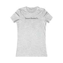 Load image into Gallery viewer, Comfy Women's Gray or White D.U.C. Logo Tee