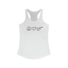 Load image into Gallery viewer, Comfy Women's Peace Love Ukulele Tank (3 colors)