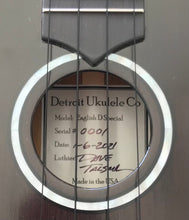 Load image into Gallery viewer, 1. Solid Mahogany Custom English D Special - Detroit Ukulele