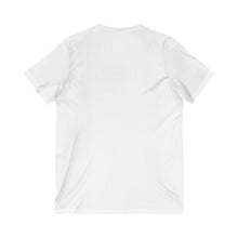 Load image into Gallery viewer, Cotton Unisex White or Gray with D.U.C. Logo V-Neck Tee
