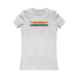 Comfy Women's Gray or White Pride Logo Tee