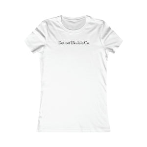 Comfy Women's Gray or White D.U.C. Logo Tee