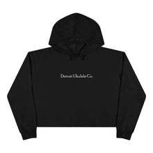 Load image into Gallery viewer, Crop Hoodie with D.U.C. Logo
