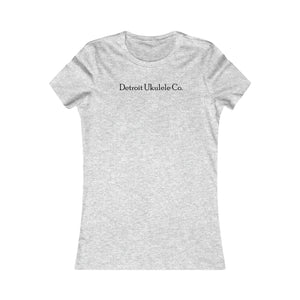 Comfy Women's Gray or White D.U.C. Logo Tee