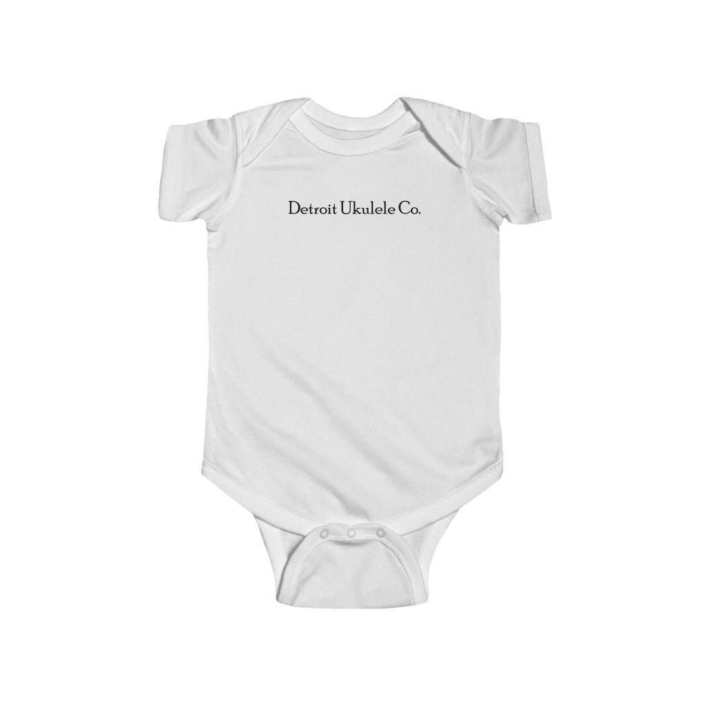 Onesie D.U.C. Logo White Infant Bodysuit