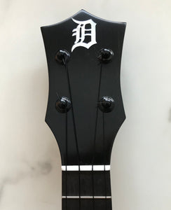 1. Solid Mahogany Custom English D Special - Detroit Ukulele